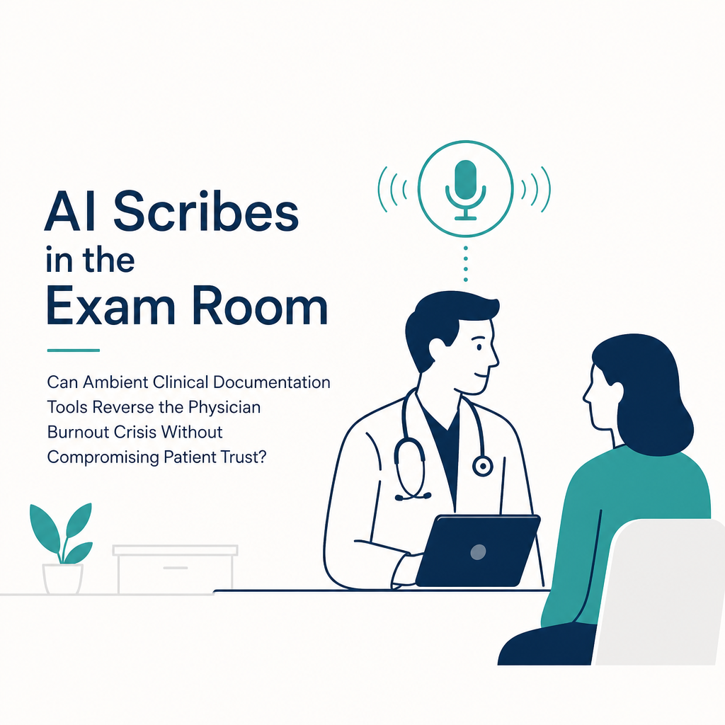 AI Scribes in the Exam Room: Can Ambient Clinical Documentation Reverse Physician Burnout Without Sacrificing Patient Trust?