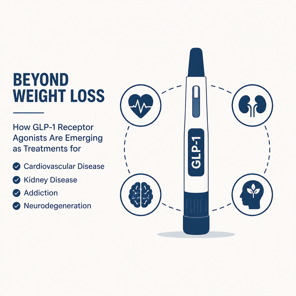 Beyond the Scale: How GLP-1 Receptor Agonists Are Rewriting the Playbook for Heart, Kidney, Brain, and Addiction Medicine