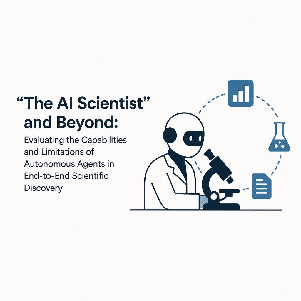 The AI Scientist and Beyond: Evaluating the Capabilities and Limitations of Autonomous Agents in End-to-End Scientific Discovery