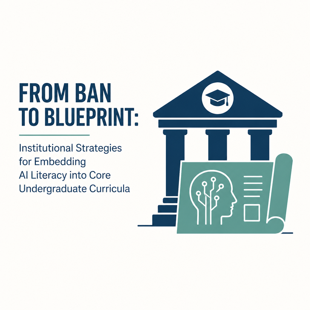 From Ban to Blueprint: Institutional Strategies for Embedding AI Literacy into Core Undergraduate Curricula