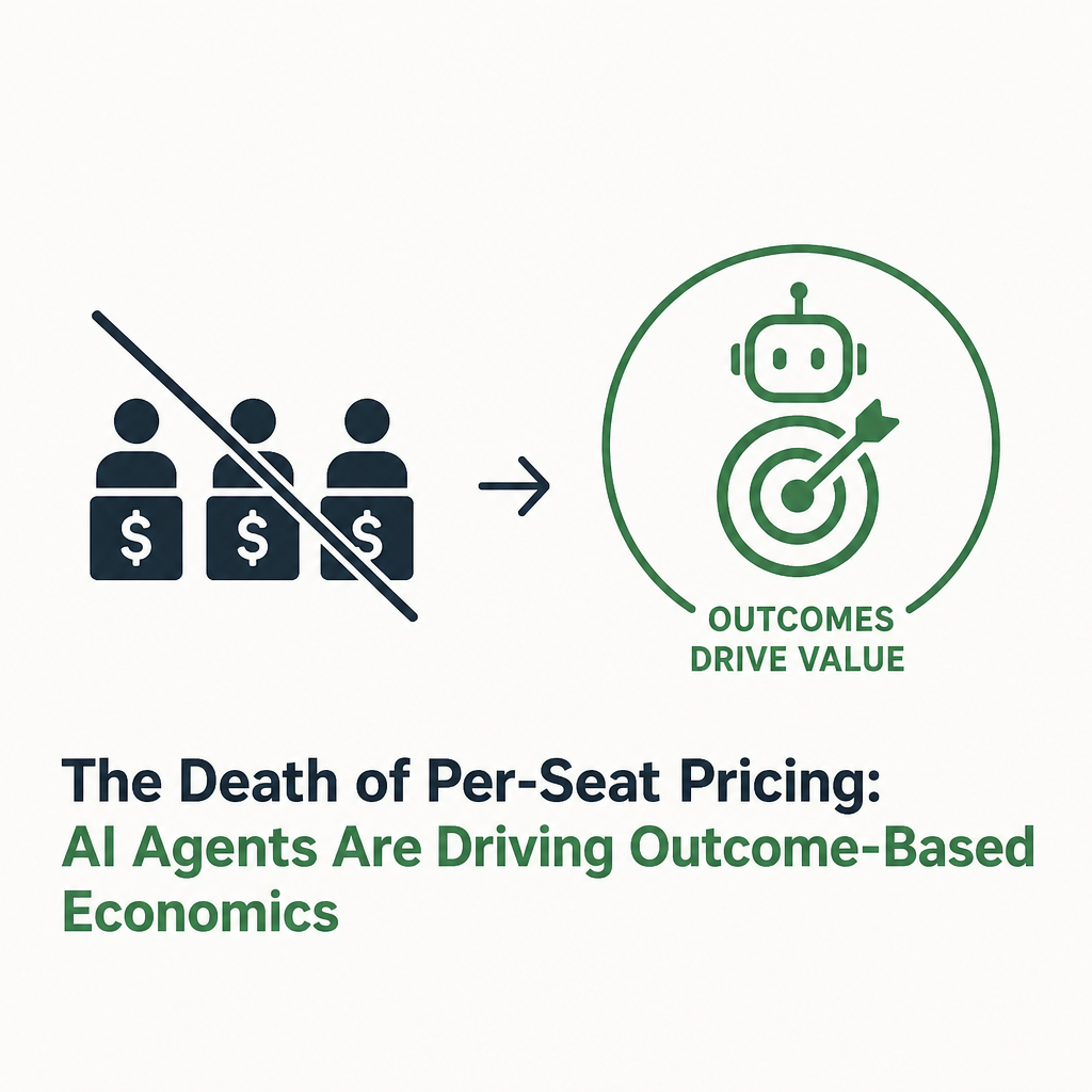 The Death of Per-Seat Pricing: How AI Agents Are Forcing SaaS Companies to Reinvent Revenue Models Through Outcome-Based Economics