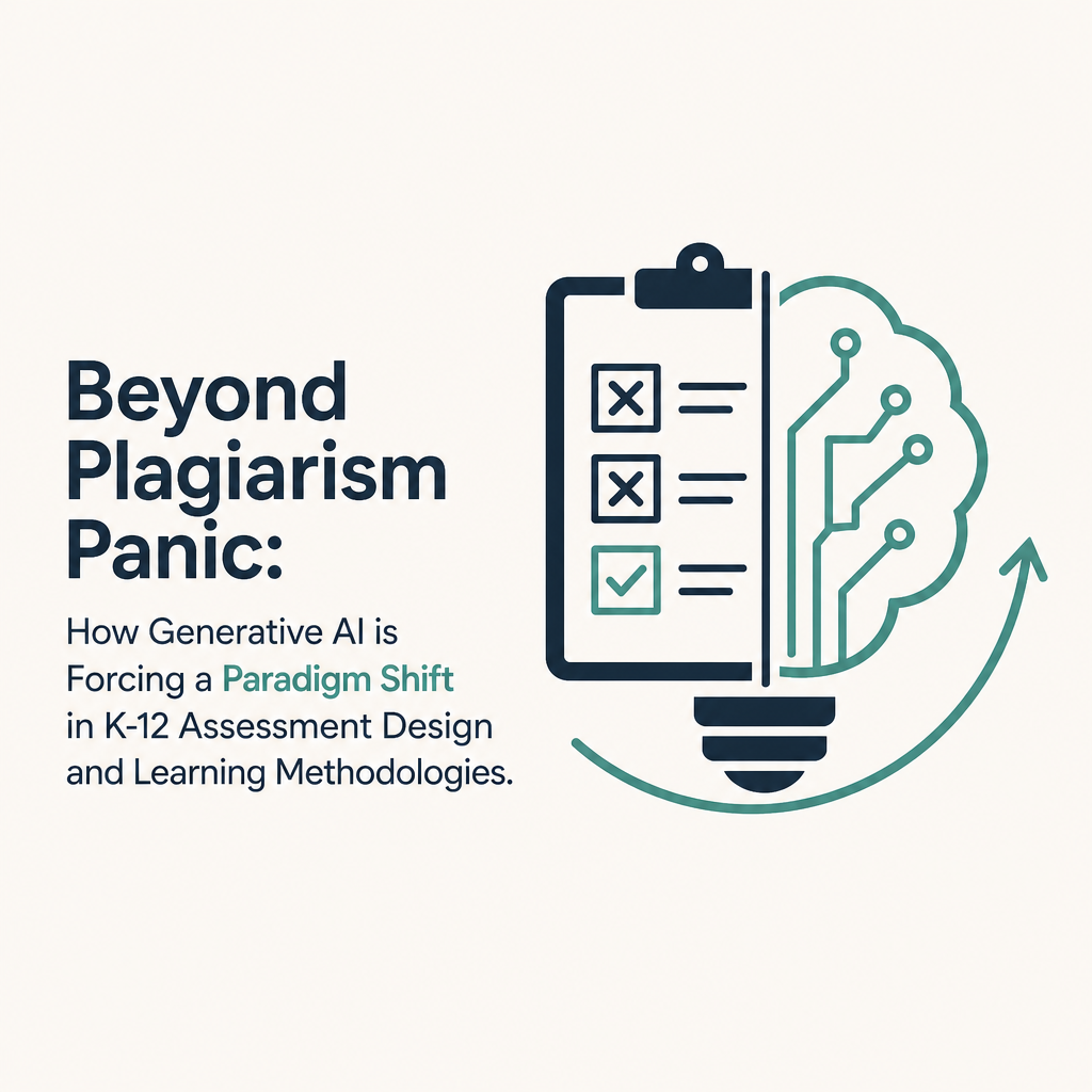 Beyond Plagiarism Panic: How Generative AI is Forcing a Paradigm Shift in K-12 Assessment Design and Learning Methodologies