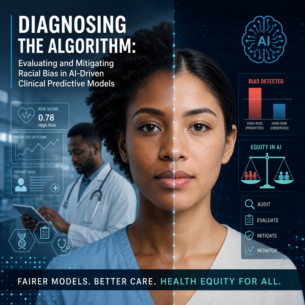 Diagnosing the Algorithm: Evaluating and Mitigating Racial Bias in AI-Driven Clinical Predictive Models