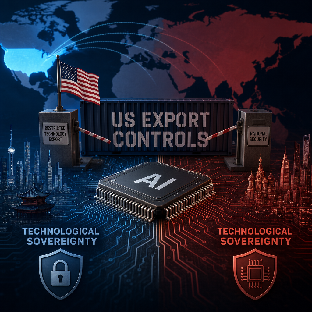 The Geopolitics of Compute: How US AI Chip Export Controls Are Reshaping Global Technological Sovereignty