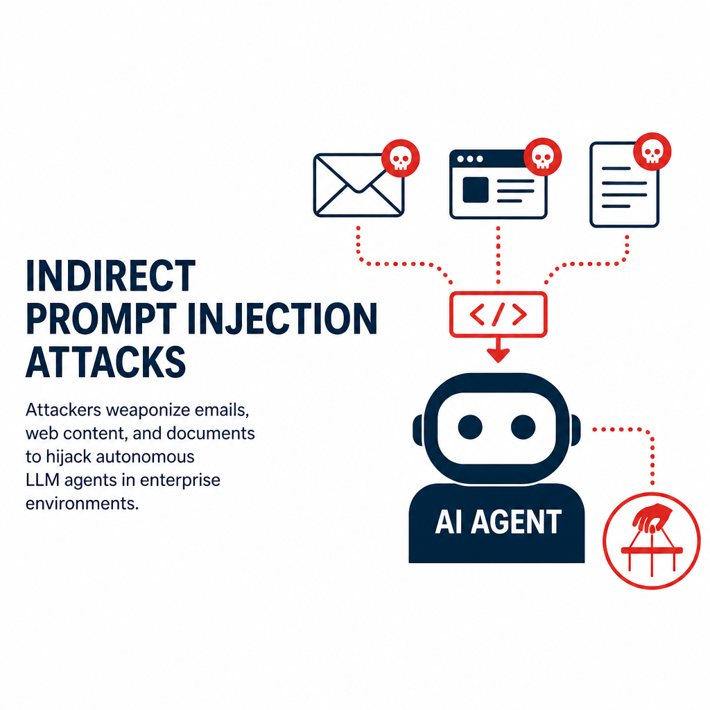 The Poisoned Payload: How Indirect Prompt Injection Hijacks Enterprise AI Agents Through Emails, Web Pages, and Documents