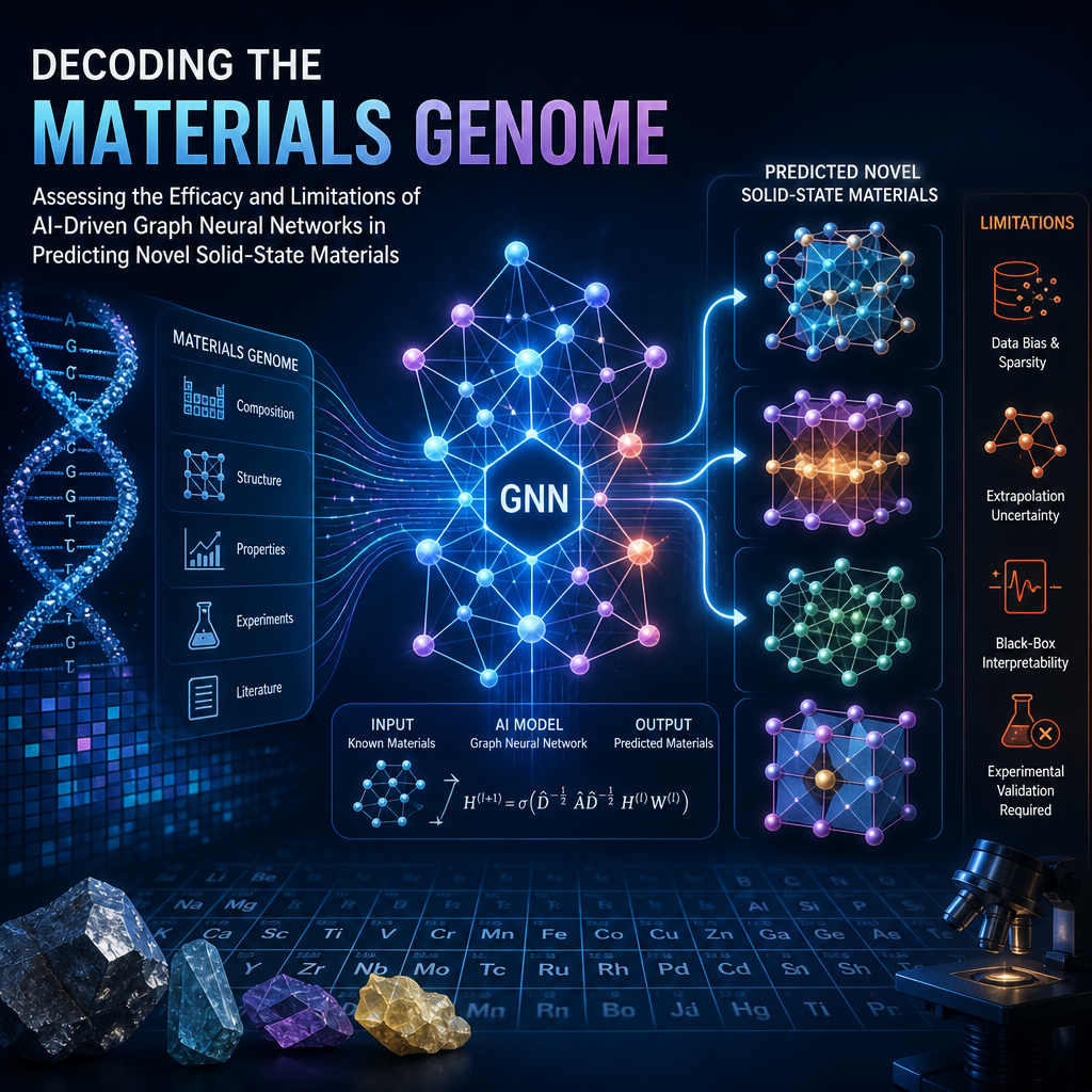 Decoding the Materials Genome: Assessing the Efficacy and Limitations of AI-Driven Graph Neural Networks in Predicting Novel Solid-State Materials
